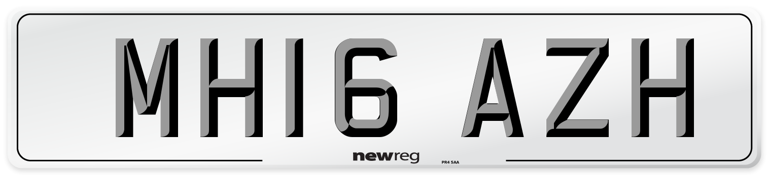 MH16 AZH Number Plate from New Reg